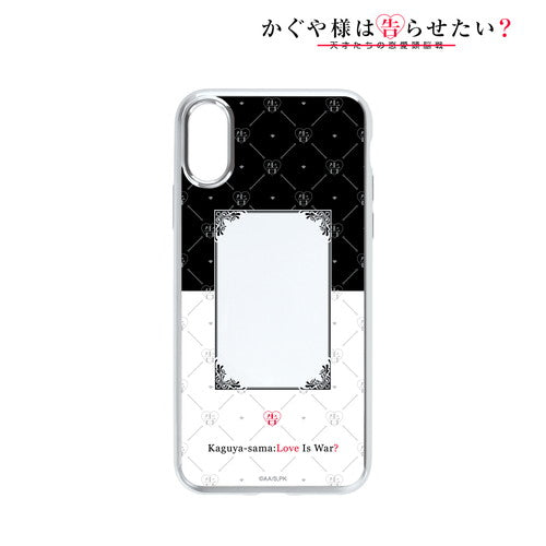 『かぐや様は告らせたい?~天才たちの恋愛頭脳戦~』フレームデザインiPhoneケース